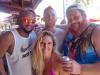 Partying at Coconuts Beach Bar were Ricardo, P.T., Kathryn & Bull (formerly of Macky’s, now w/ Brian Acquavella of Blue Agave in Balt.)